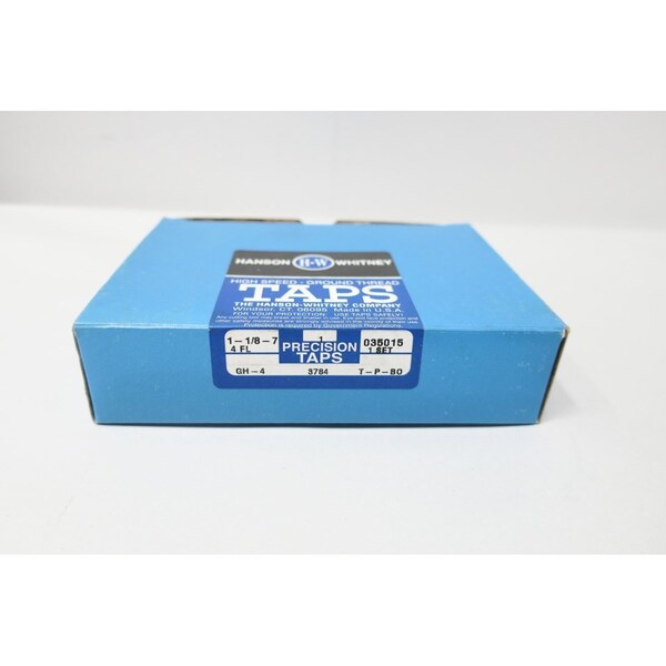 Hanson Whitney GH-4 4FL 1-1/8-7 OTHER TAP, 3PK 035015 - main